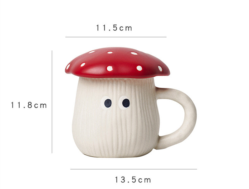 Scarlet Shroom: Red Mushroom Tableware