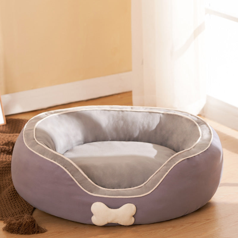 Bone Rest Deluxe Dog Bed