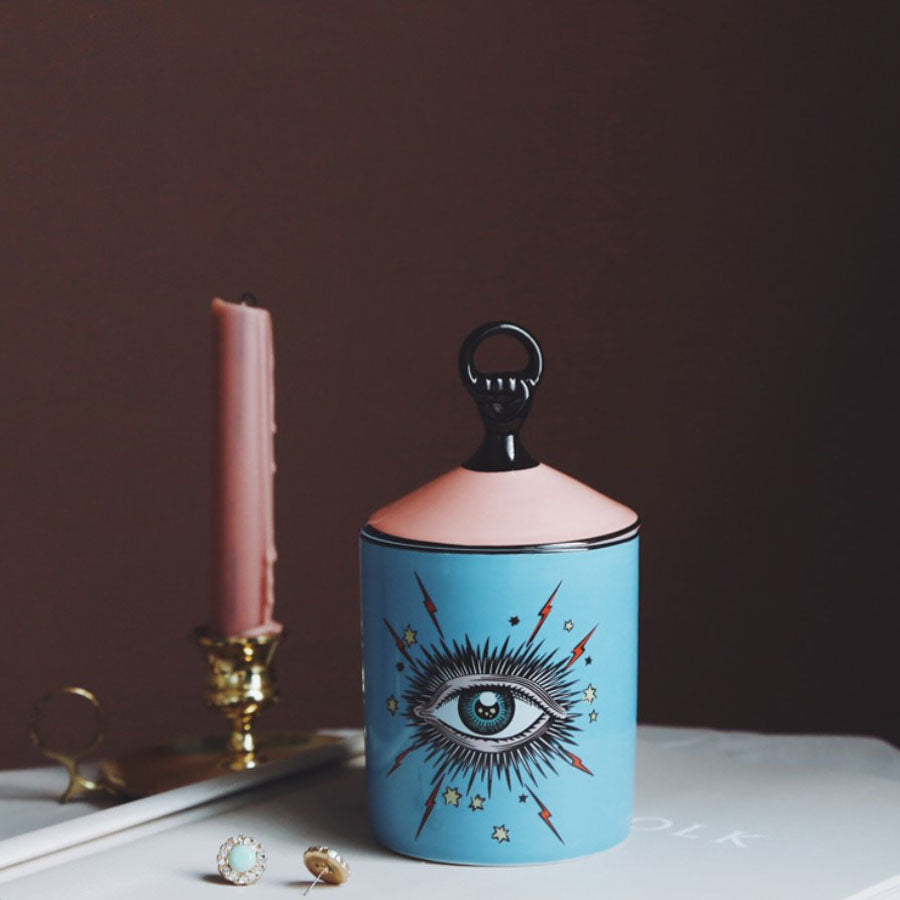 Big Eyes Storage Jar