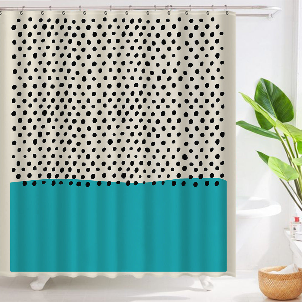 Geometric Shower Curtain