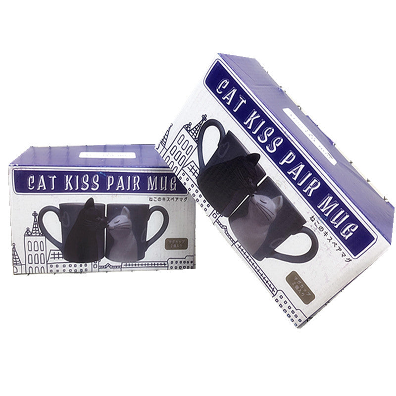 Cute Cats Kissing Mug