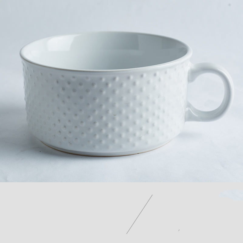 Quirky Oversized Ceramic Cup and Bowl Set