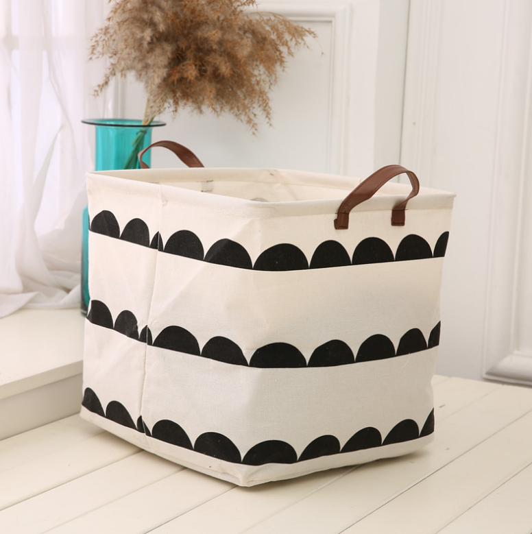 Monochrome Soft Storage Baskets