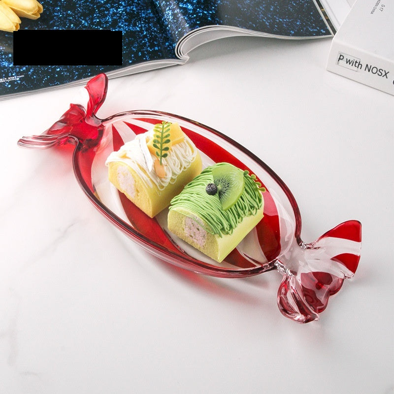 Sweet Cravings: Crystal Glass Dessert Plate