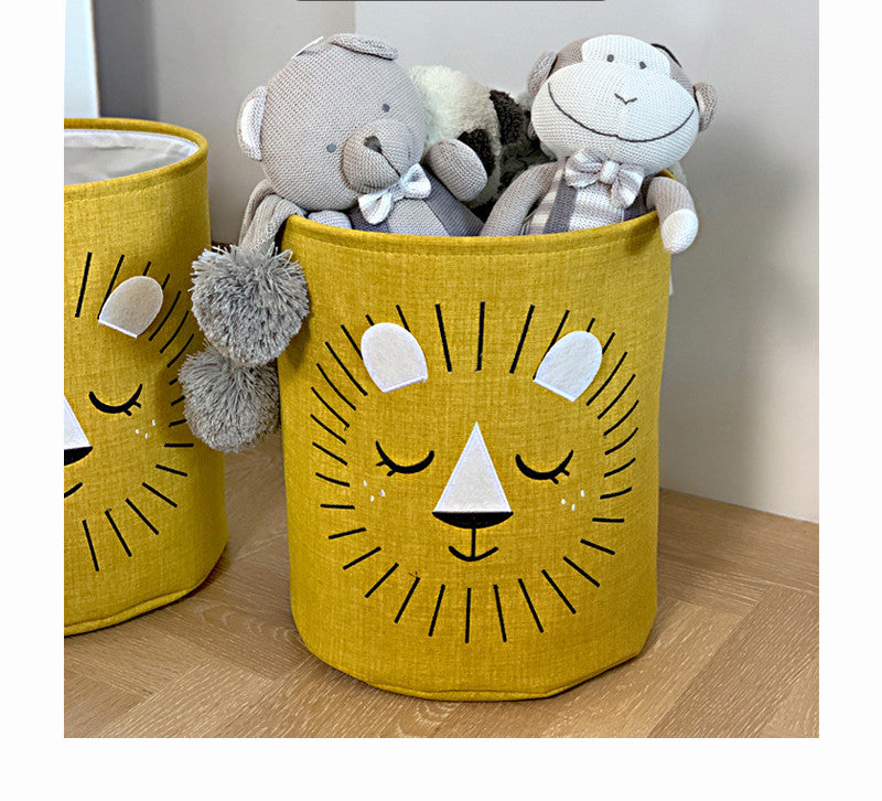 Cute Canvas Toy Storage