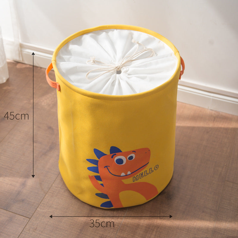 Cartoon Cubby: Children's Laundry Basket