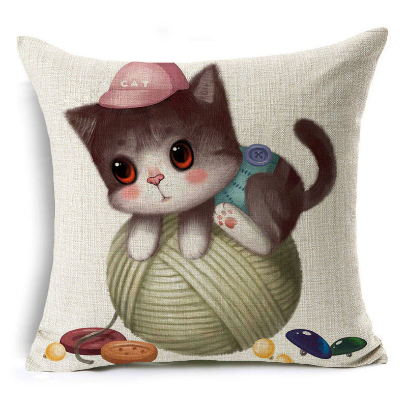 Funny Cat Cushion Cases