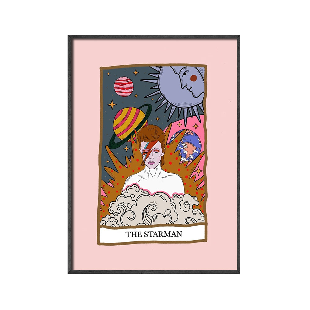 Mystic Blush: Pink Tarot Wall Art