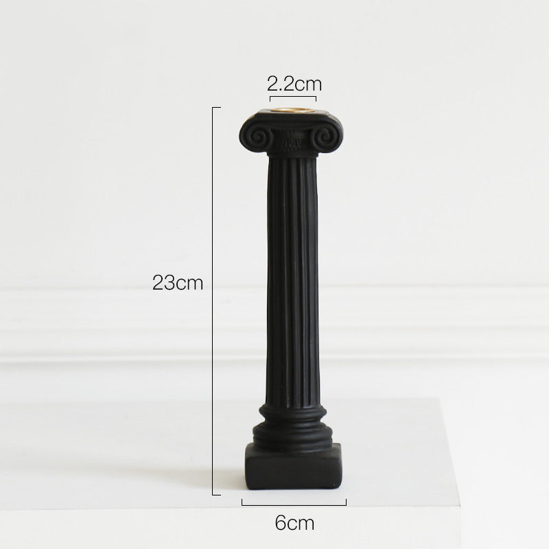 Ancient Greek Column Candle Holder