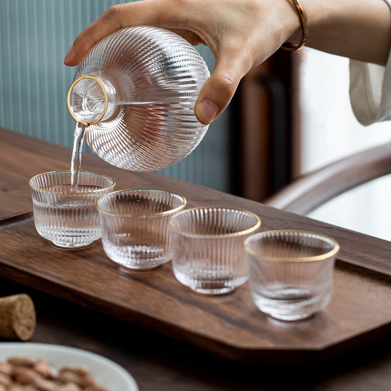 Glass Sake Wine Set