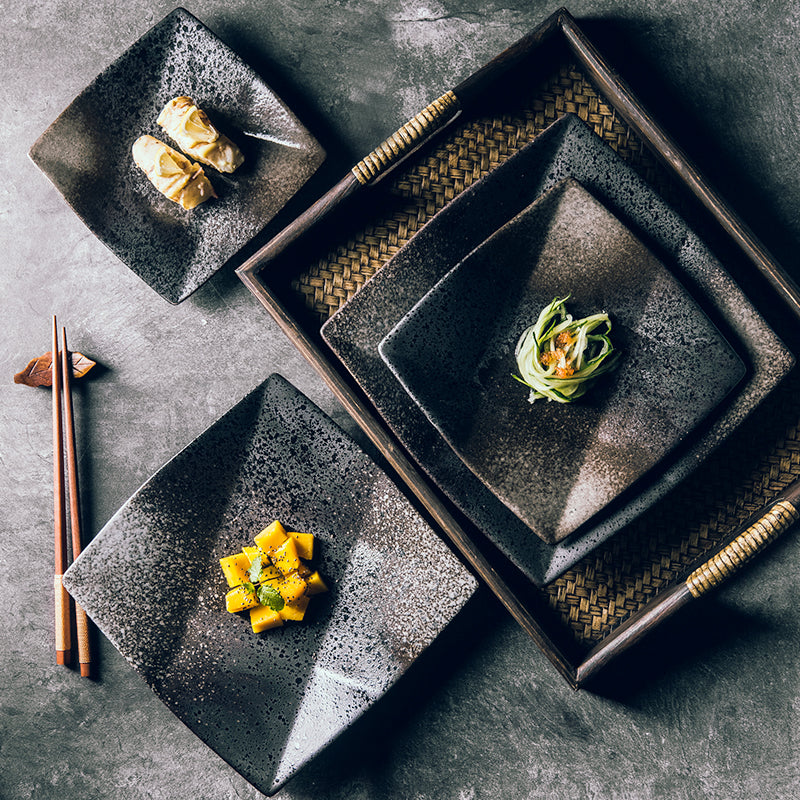 Shadow Square: Japanese Ceramic Tableware