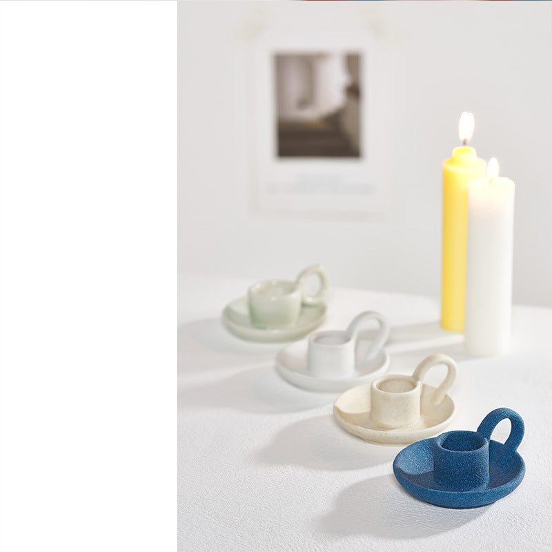 Artisanal Flames: Decorative Ceramic Candle Holders