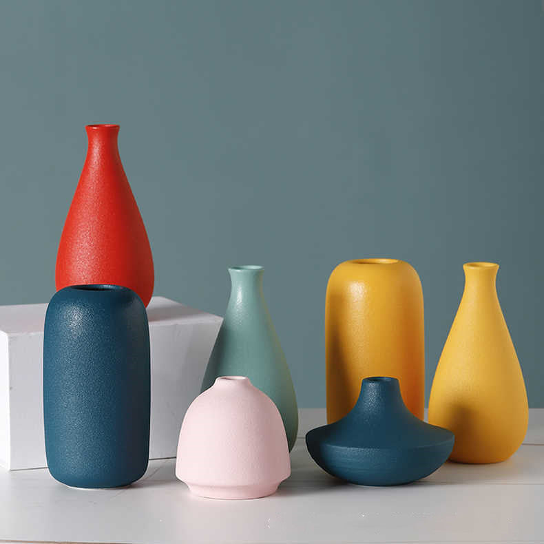 Chroma Tone Ceramic Vases