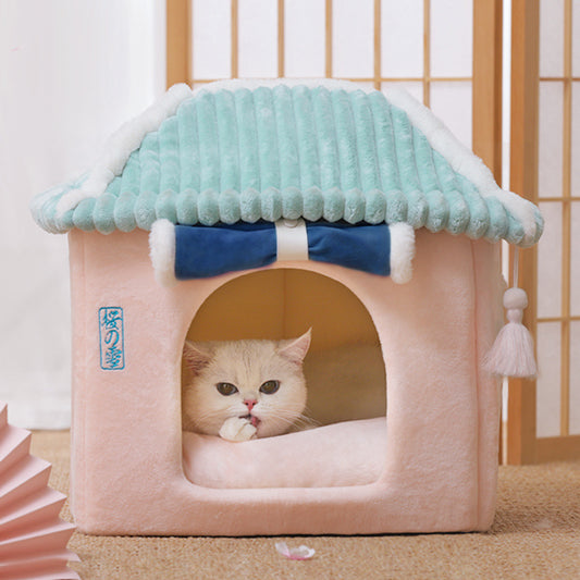 Feline Retreat: Cat Villa House