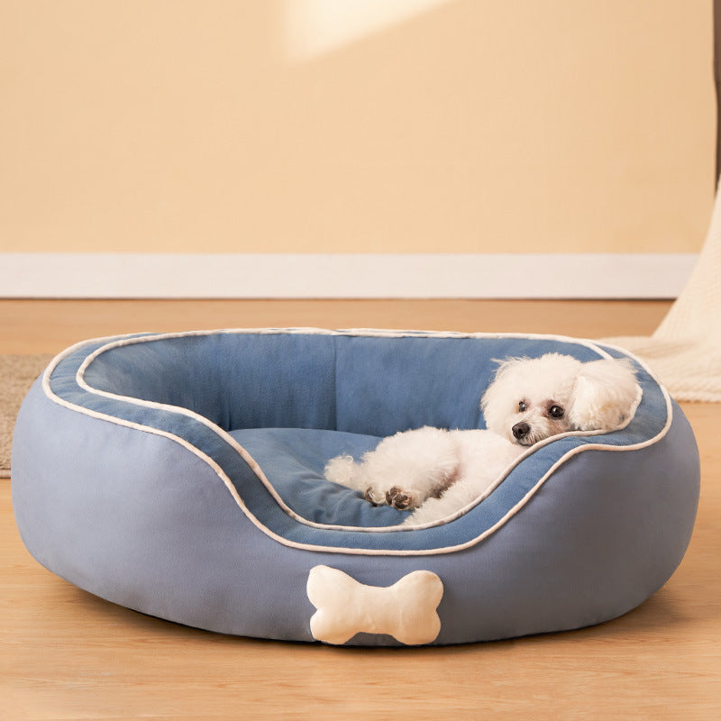 Bone Rest Deluxe Dog Bed