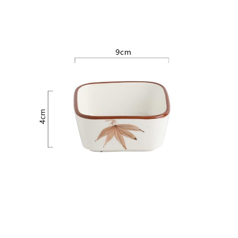 Ceramic Snack Plate Dipping Sauce Dish