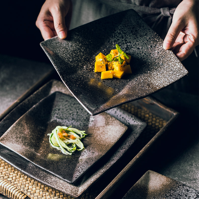 Shadow Square: Japanese Ceramic Tableware