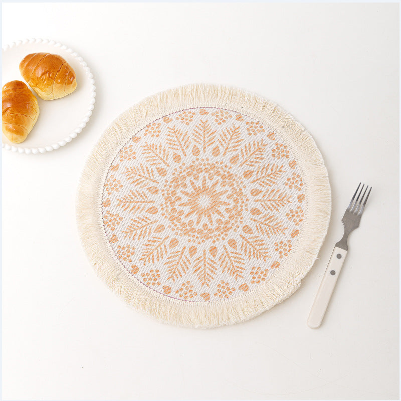 Bohemian Mandala Fabric Placemat