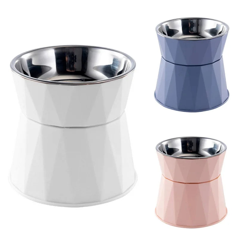 Stainless Paws Elevated Cat & Dog Bowl