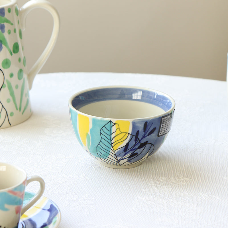 Aquarelle Bliss: Hand Painted Porcelain Tableware