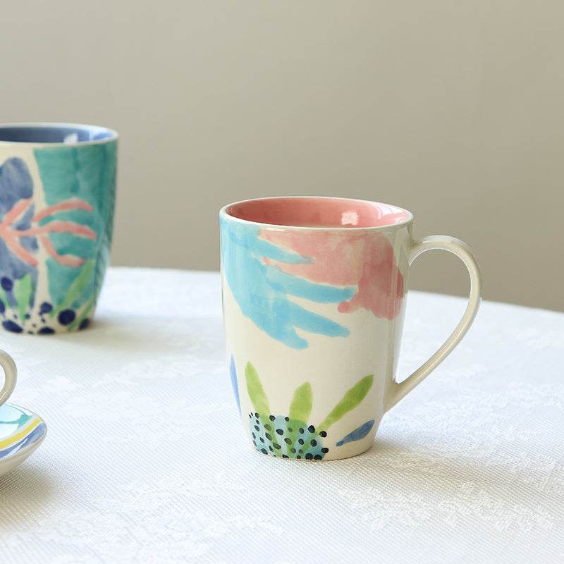 Aquarelle Bliss: Hand Painted Porcelain Tableware