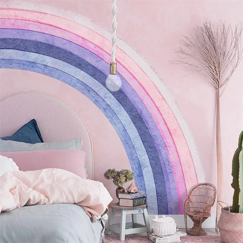 Rainbow Dreams: Large Purple Wall Stickers