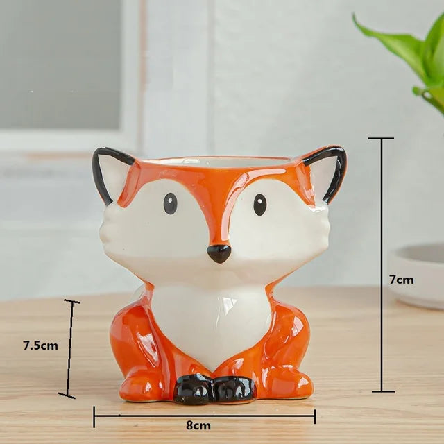 Ceramic Animal Plant Pots