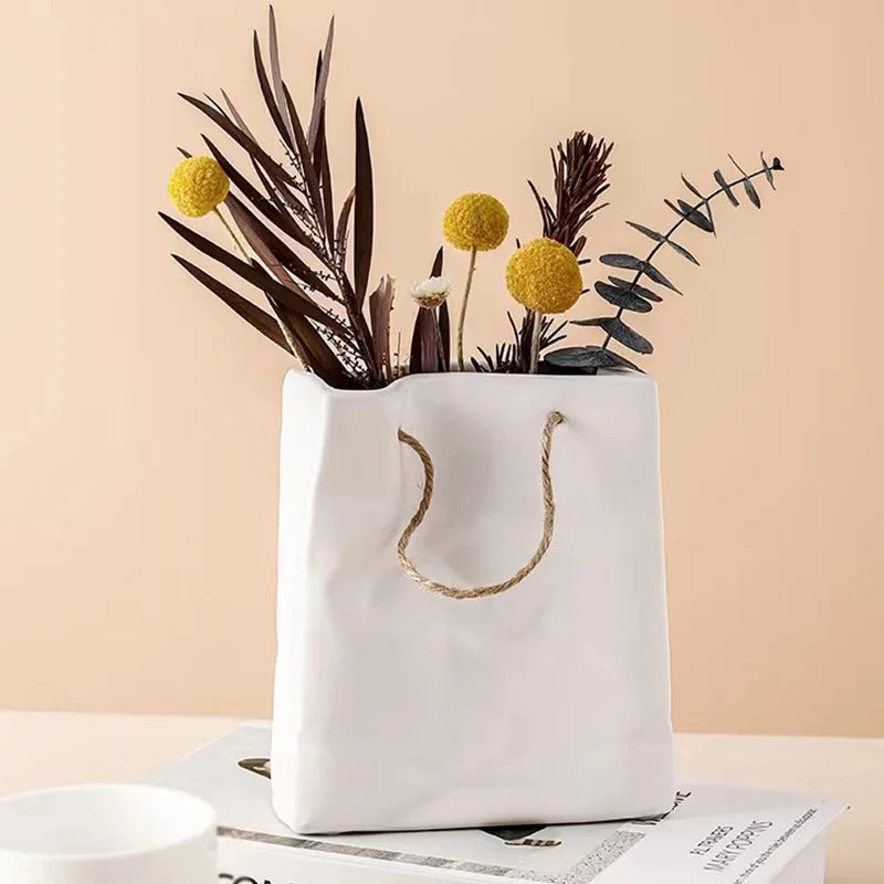 Market Finds: Shopping Bag-Shaped Vase