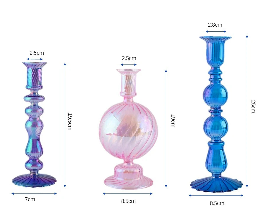 Colourful Modern Candlestick Holder