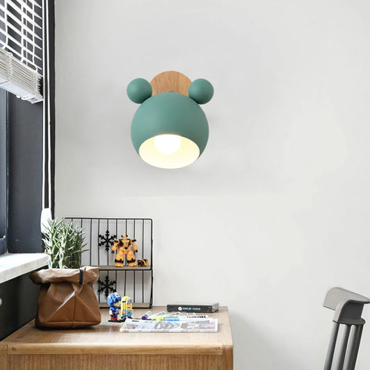 Colourful Glow: Modern Wall Lamp for Kid's Room