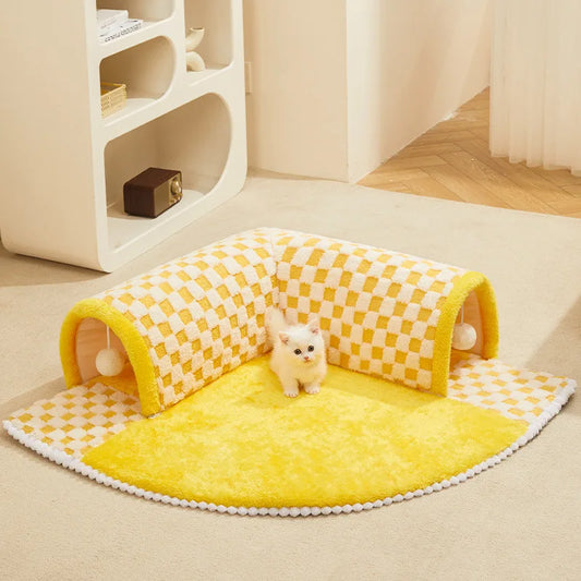 Purrfect Hideaway Tunnel Bed