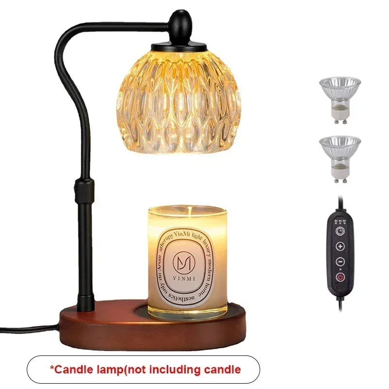 Vintage Glow: Retro-Inspired Lamp Candle Warmer