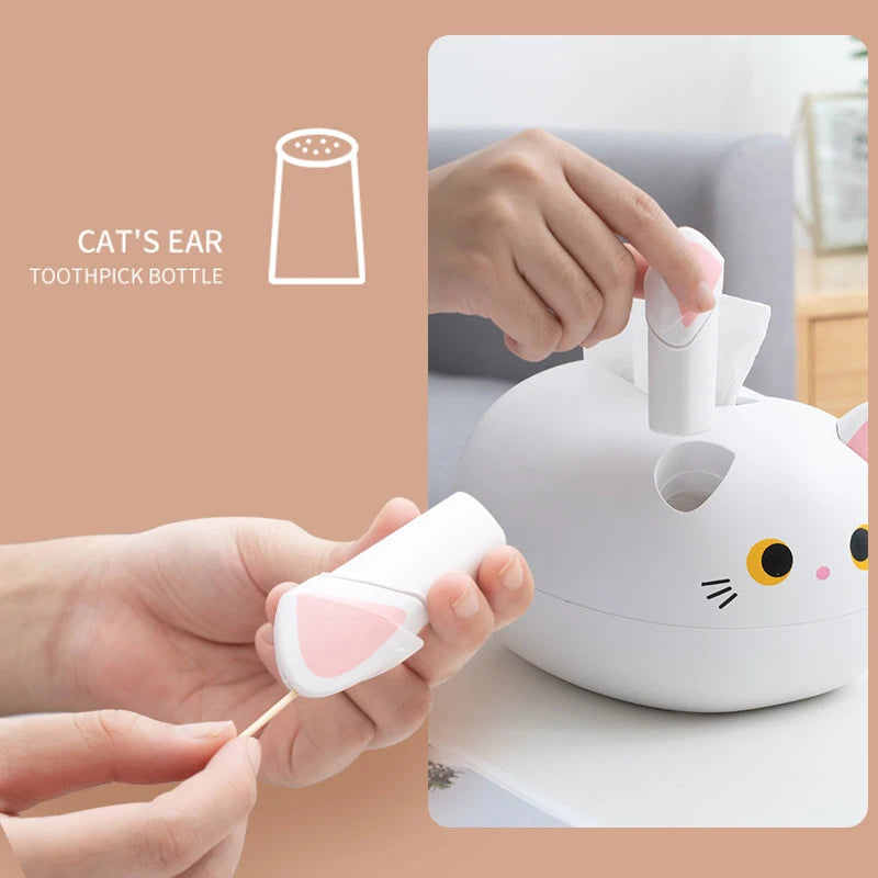 Cat Shaped Tissue Box