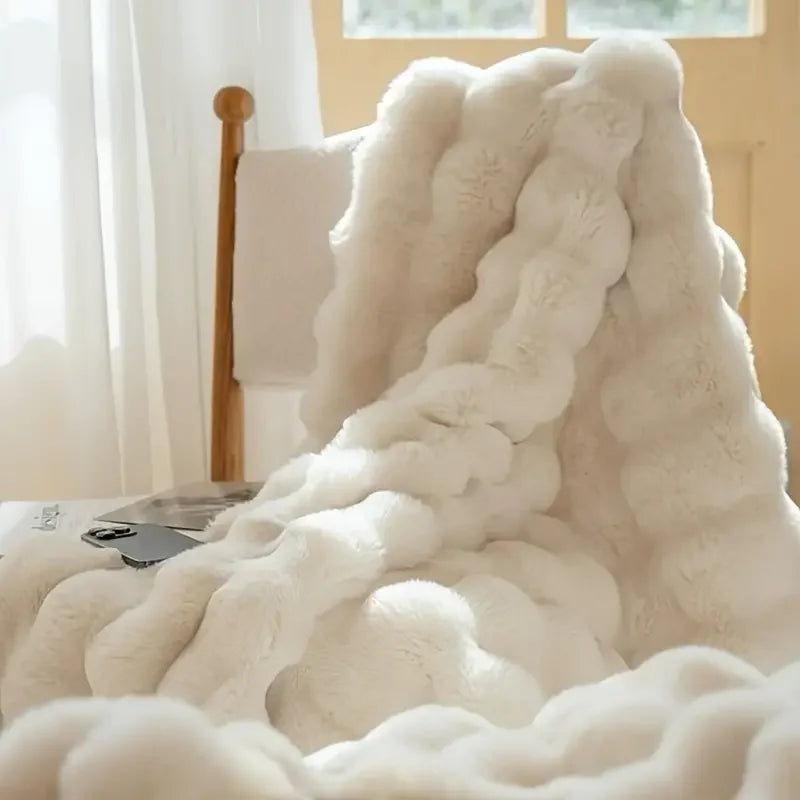 Cosy Faux Fur Throw
