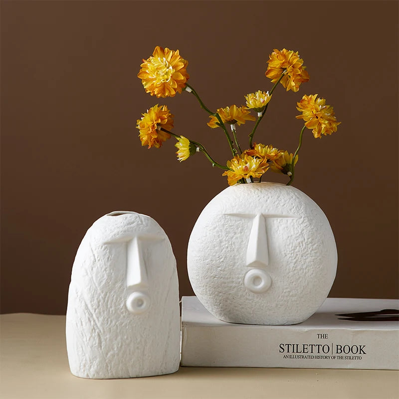 Quirky Abstract Ceramic Vase