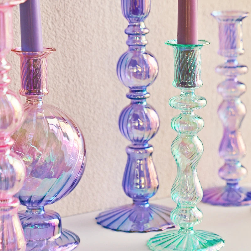Colourful Modern Candlestick Holder