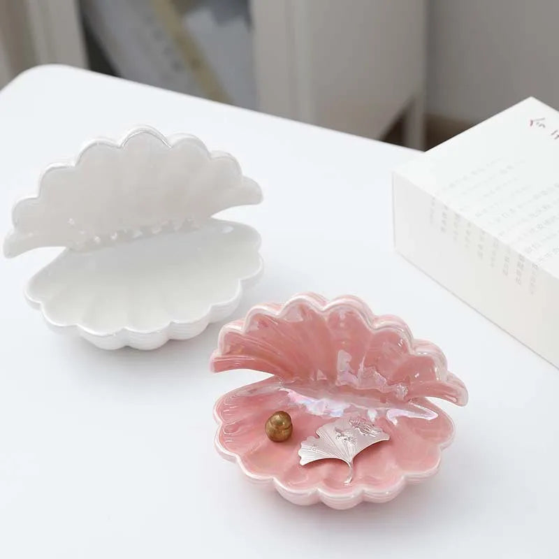 Ceramic Shell Storage Dish