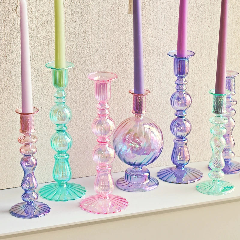 Colourful Modern Candlestick Holder