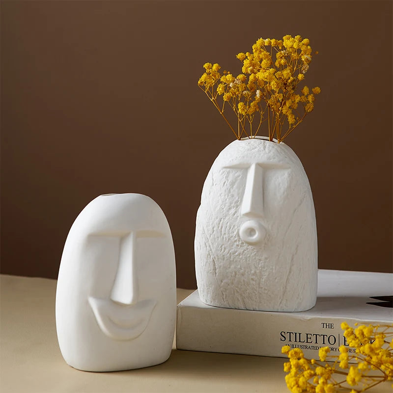 Quirky Abstract Ceramic Vase