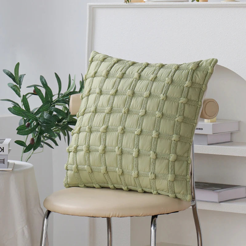 Sage Jacquard Cushion