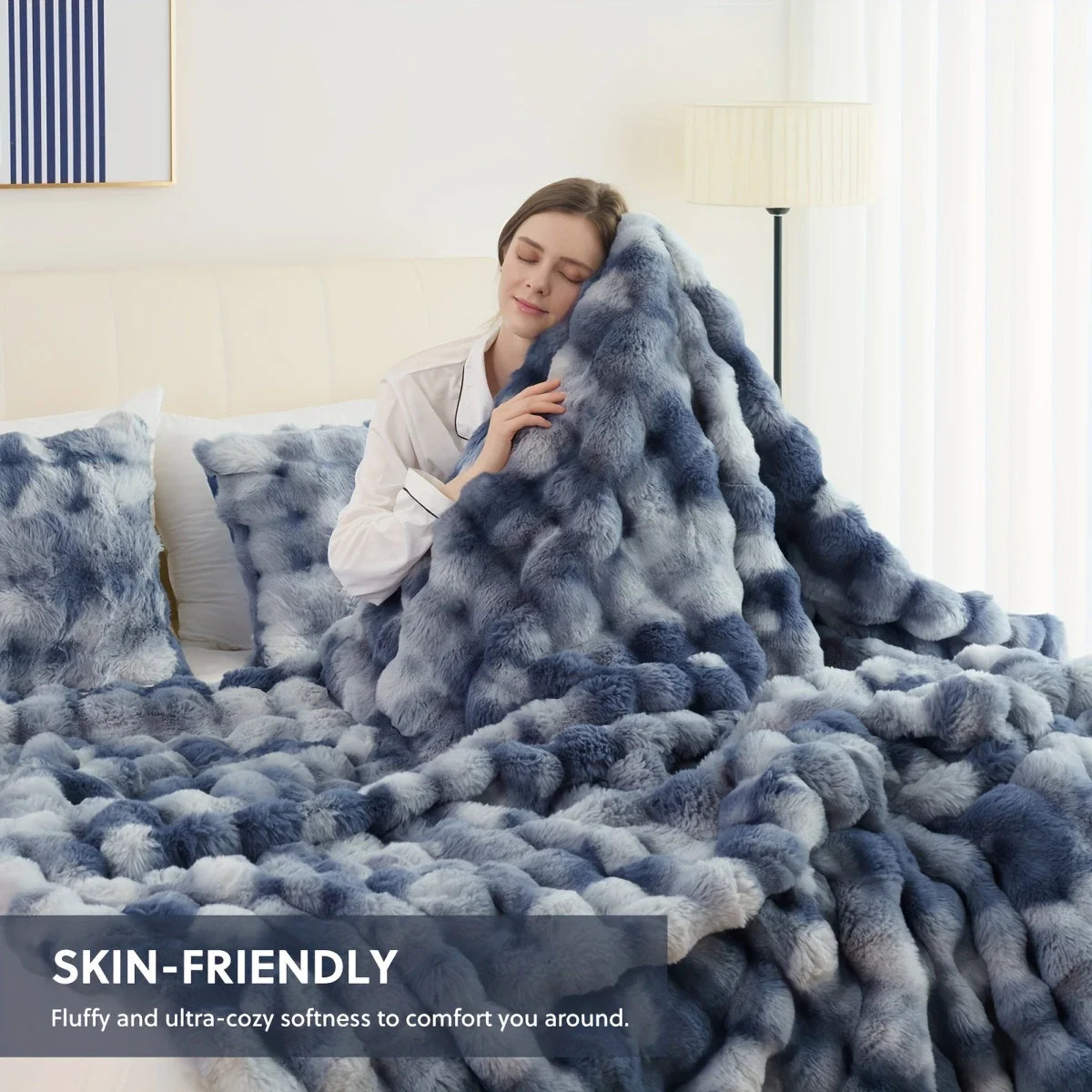Cosy Faux Fur Throw