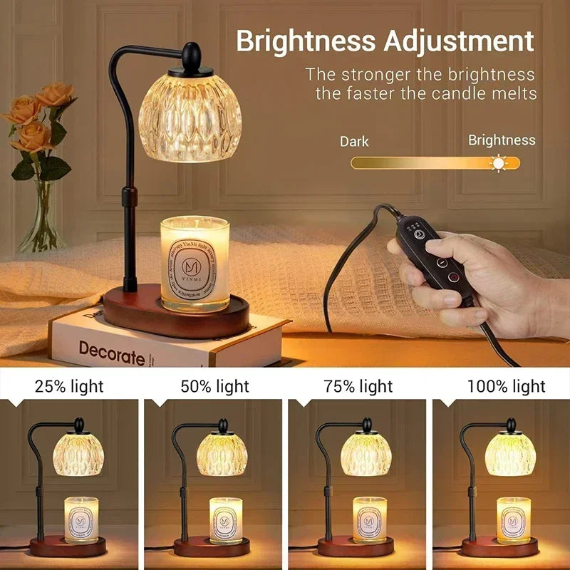 Vintage Glow: Retro-Inspired Lamp Candle Warmer