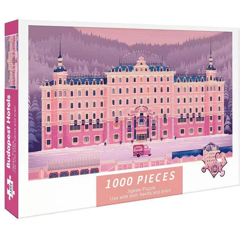 1000-Piece Budapest Hotel Puzzle