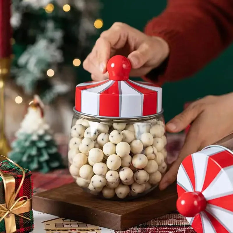 Circus Tent Storage Jar