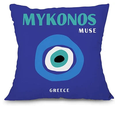 Vibrant Travel-Style Cushions