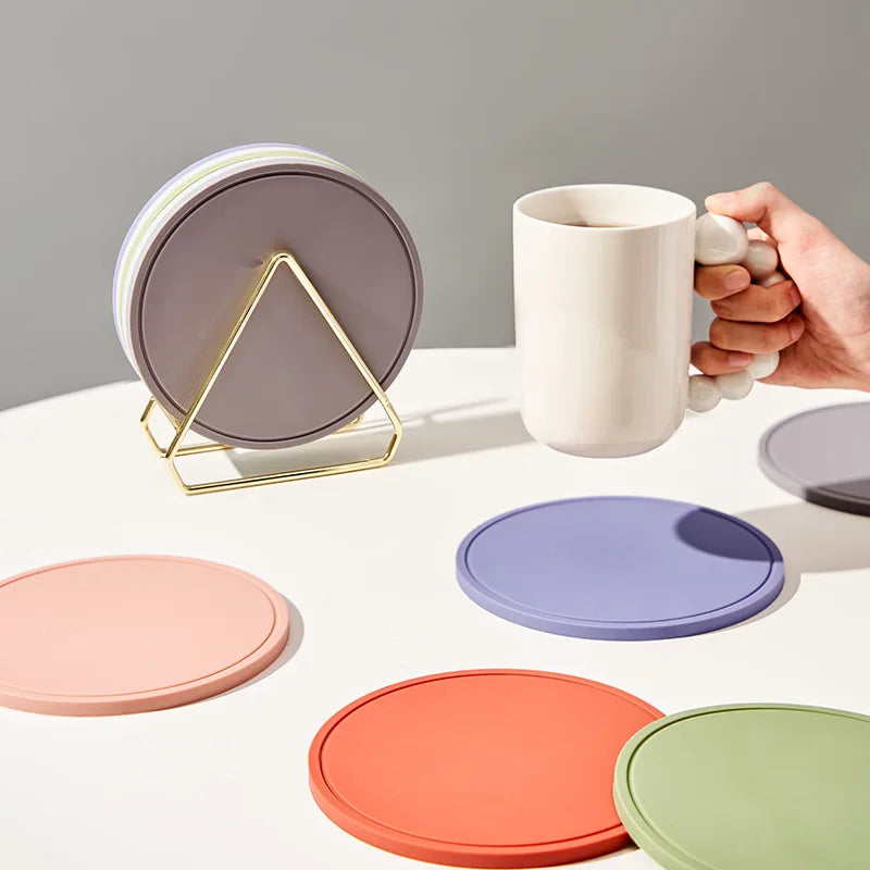 Pastel Palette: Silicone Non-slip Placemat