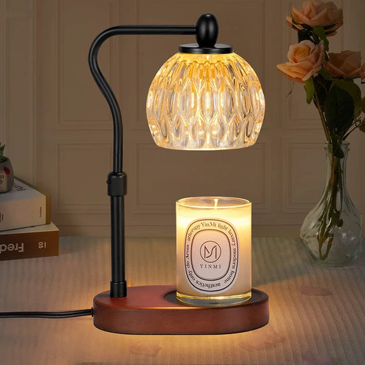 Vintage Glow: Retro-Inspired Lamp Candle Warmer