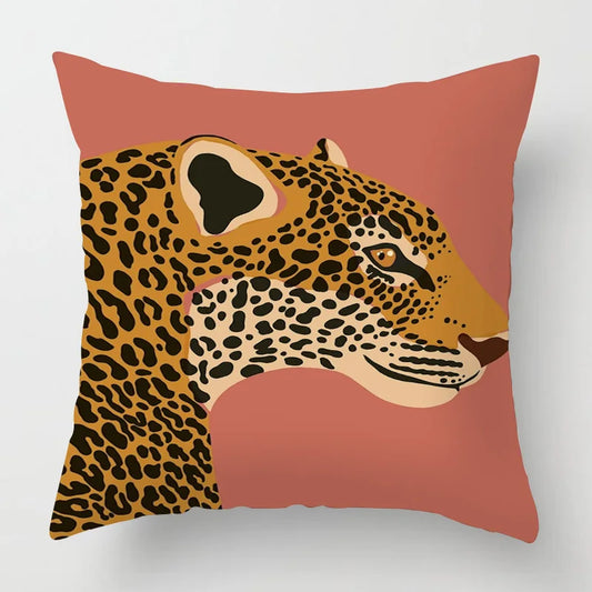 Abstract Animal Themed Cushion Covers