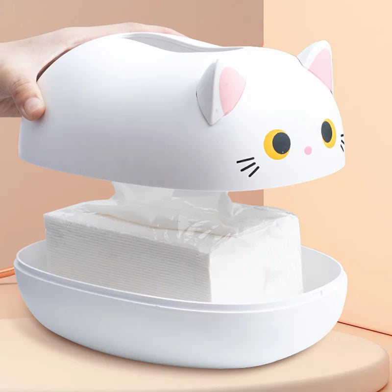 Cat Shaped Tissue Box