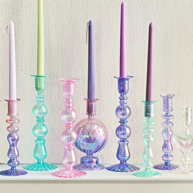 Colourful Modern Candlestick Holder